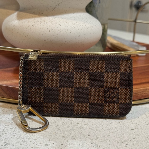 Louis Vuitton LV Damier Ebene Key Pouch / Key Cles, Authentic - Picture 6 of 8